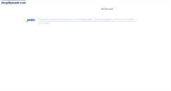Desktop Screenshot of blogallpeople.com